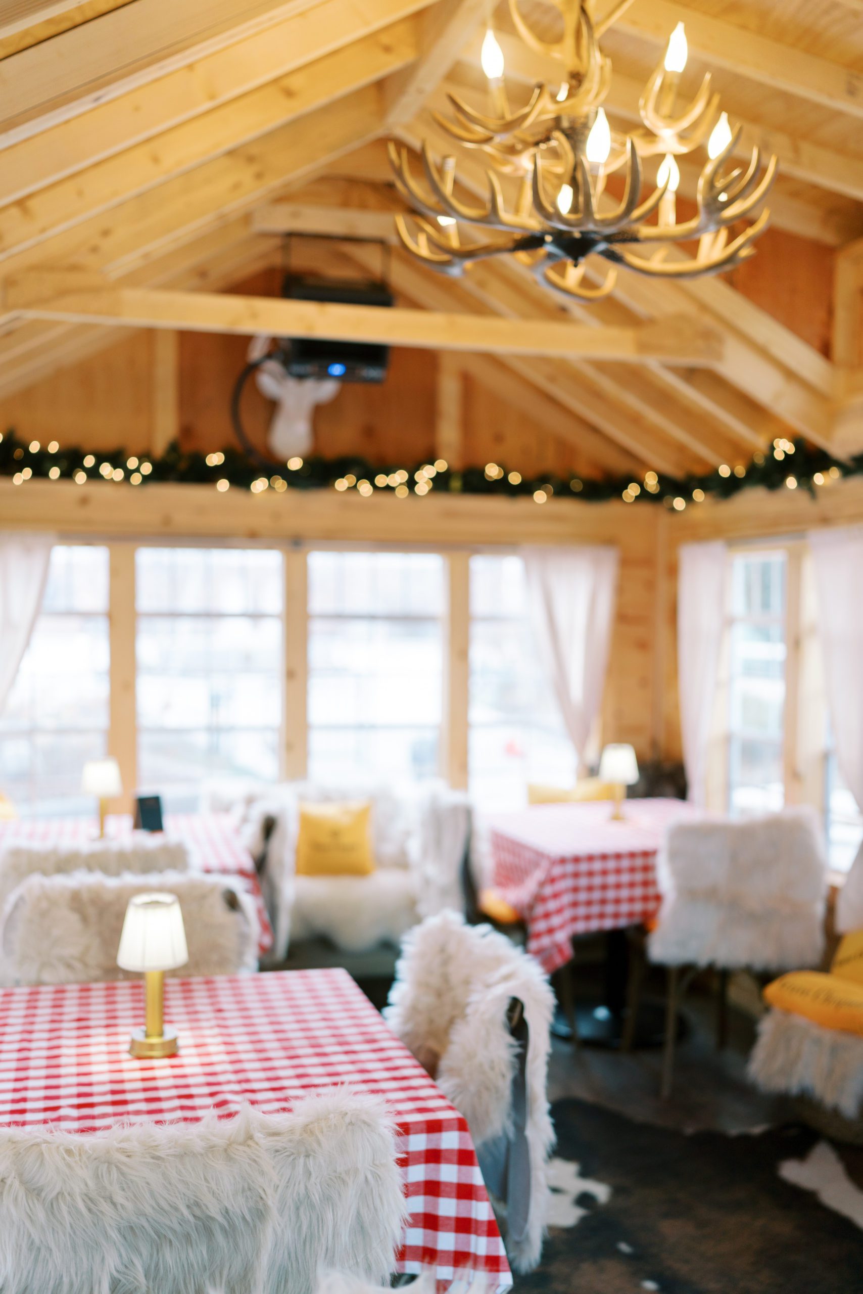 Clicquot Chalet Dining