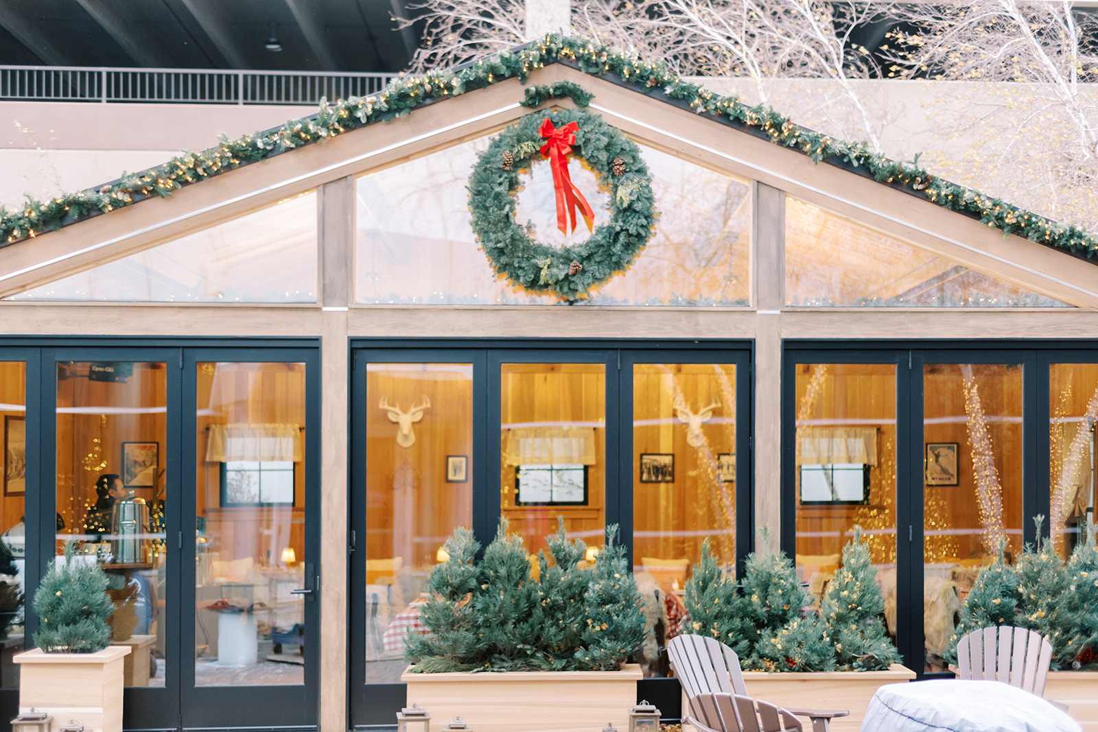 Clicquot Chalet Dining